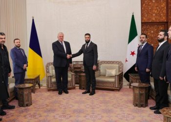 وفد أوكراني رفيع يبحث التعاون مع القيادة السورية في دمشق