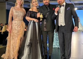 من بلغاريا.. المصمم العالمي وليد عطالله ينسج الجمال على صوت نوال الزغبي