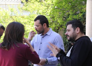 سامر إسماعيل وفايز قزق وأنس طيارة في «القيصر.. لا مكان لا زمان»