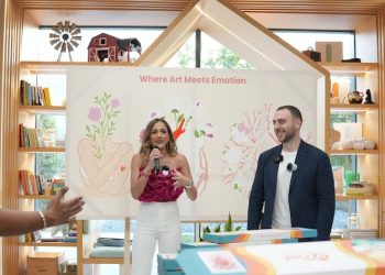 لين اللاظ تطلق تجربة “الرسم بالأرقام” في دبي: الفن يتحوّل إلى مساحة للشفاء والتأمل